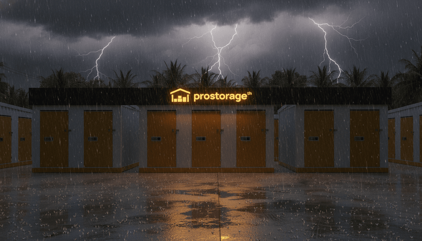 Боксы prostorage в сезон дождей
